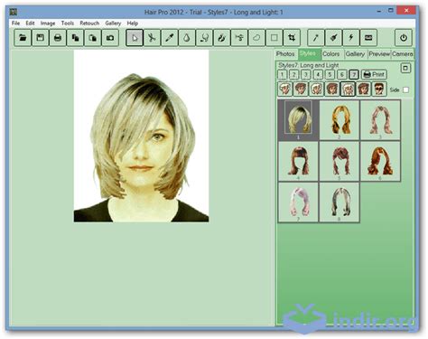 fotoğrafa saç modeli uygulama programı